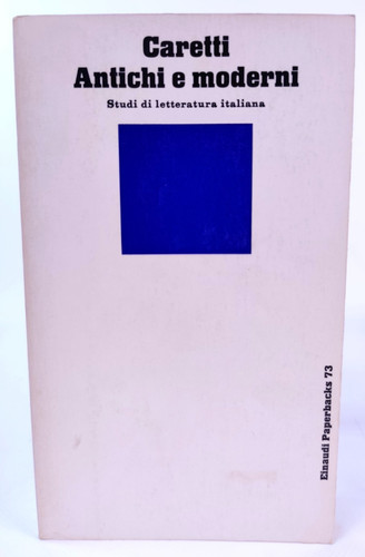 Antichi moderni studi - antichi, di