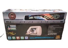 JC POWER JC7P2TDV 7" POGGIATESTA TOUCH SCREEN DVD VCD MP3 CD due set di grigio