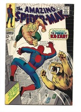Amazing Spider-Man #57, VF 8.0, Ka-Zar; timbro personale