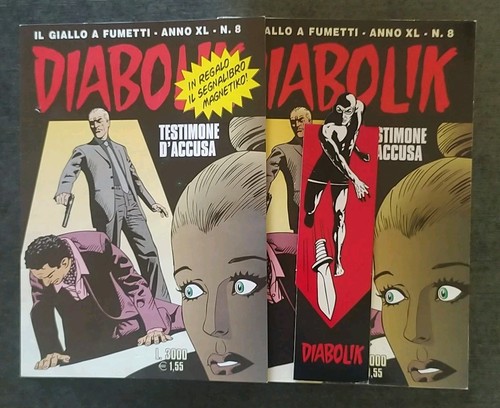 Diabolik anno 8 con - anno, xl