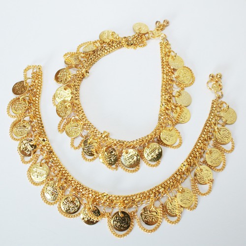 Cavigliera monete pezzi - cavigliera,