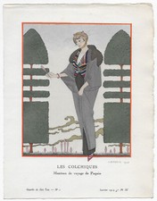 George BARBIER "Manteau de