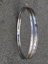 Coppia cerchi 26" marcati REGONDI-PAVESI, in ferro, per bici d'epoca