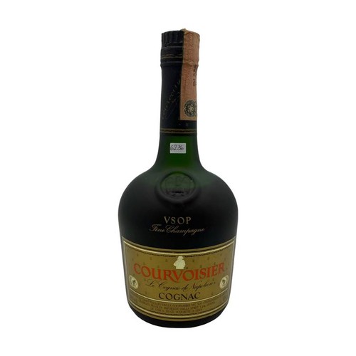 Vintage bottle courvoisier - vintage,