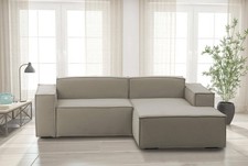 Divano fisso con penisola