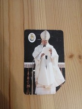 Scheda Telefonica Telecom Papa Giovanni Paolo II Lire 10000 - 10 Mila Lire Anni