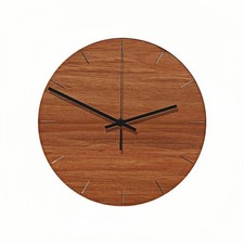 Orologio da parete in legno