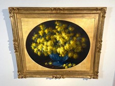 GRAZIANI Alfio Paolo - Vaso di mimose, Originale firmato