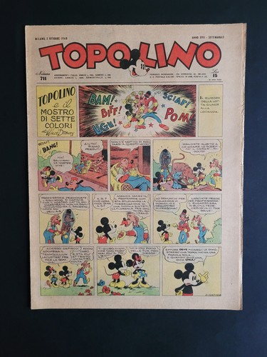 Topolino giornale 711 anno - giornale,