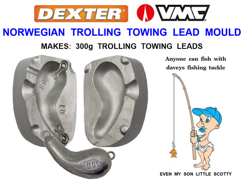 300g norvegese trolling piombo - 300g,