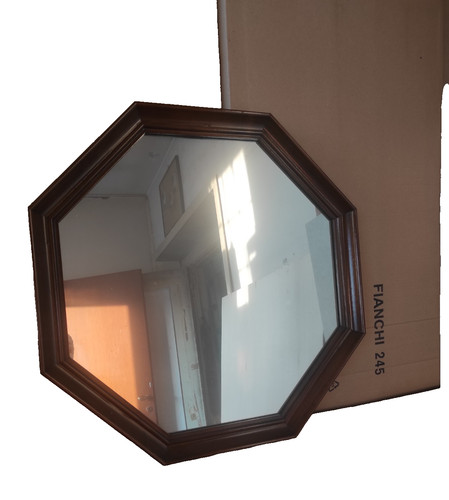Specchio ottagonale cornice - ottagonale, in