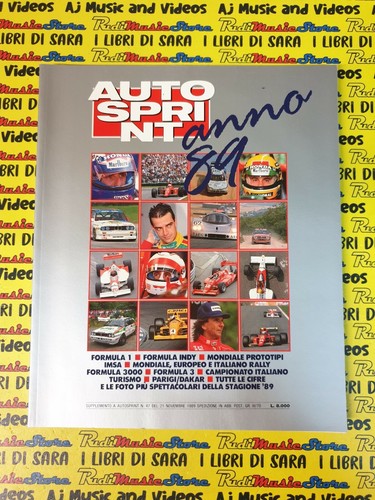Rivista autosprint anno 89 - rivista, '89