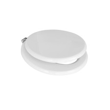 Sedile wc coprivaso per Ideal Standard vaso Small 37 x 37 cm con cerniere fisse