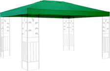 Tetto Di Ricambio per Gazebo 3X4M Verde