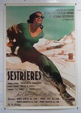 MANIFESTO AFFICHE SESTRIERES