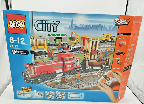 Lego 3677 red - train, mib