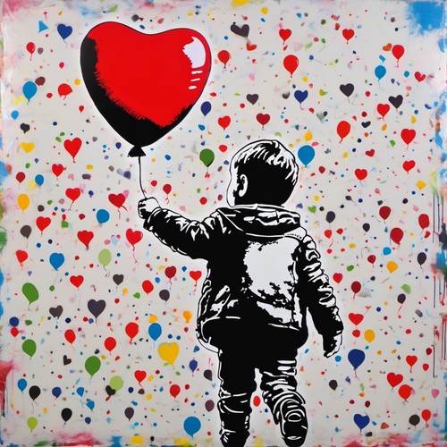 Need love banksy omaggio - need,