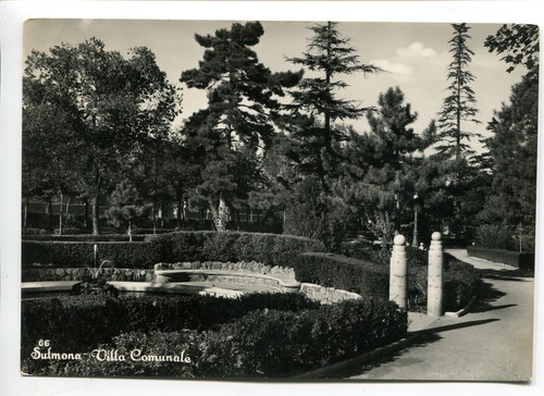 1955 sulmona villa comunale - 1955,