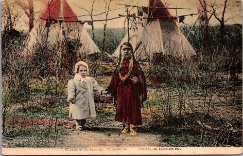 Cheyenne camp oklahoma - cheyenne, camp,
