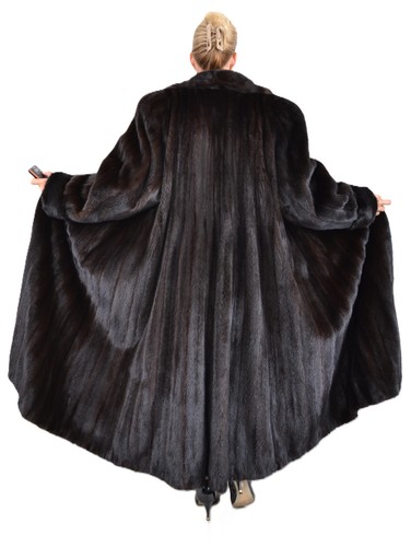 A5863 cappotto visone - cappotto,
