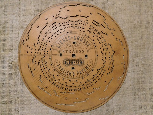 Disco cartone per organetto - di,