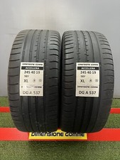 2 GOMME ACCELLERA 245 40 19 98Y XL 4 STAGIONI USATE mm5.0-5.6 DOT 2113