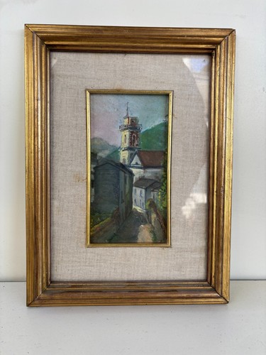 Dipinto olio tavoletta - dipinto, su