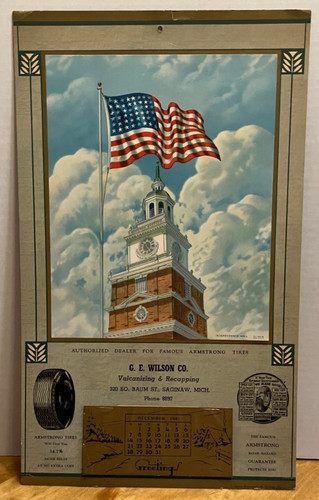 Calendario vintage 1941 e - 1941, g.