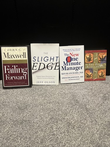 Self help books - books, four