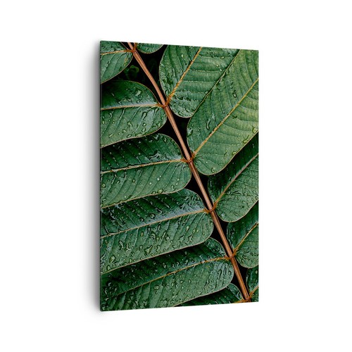 Quadro tela 80x120cm gocce - su,