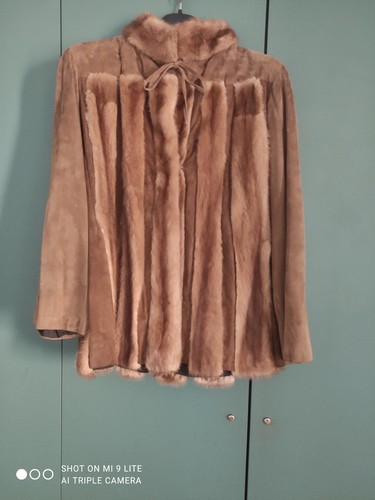 Giacca donna visone camoscio - donna,