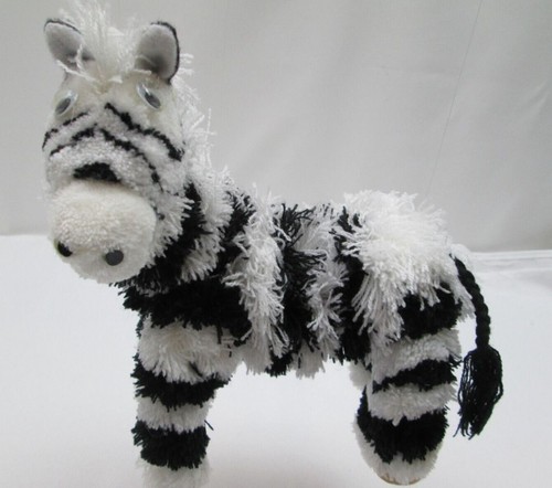 Filato zebra bianco nero - e,