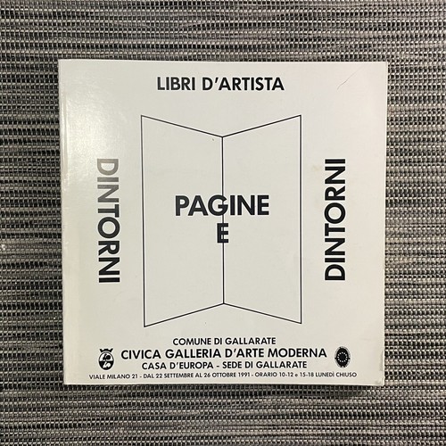 Libri artista artist books - d'artista,