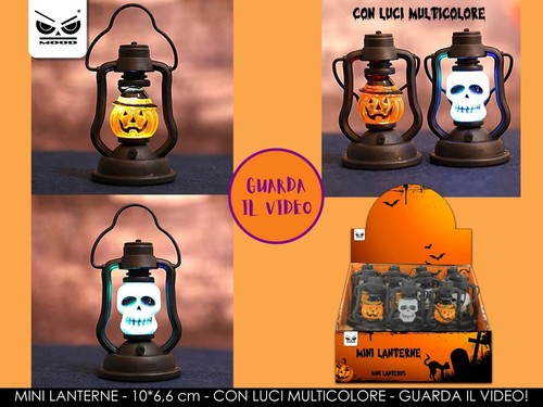 Halloween decoro lanterna - decoro, con
