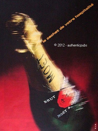 Publicite champagne moet - champagne, &