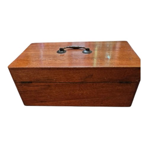 Cassetta legno mogano - cassetta, di