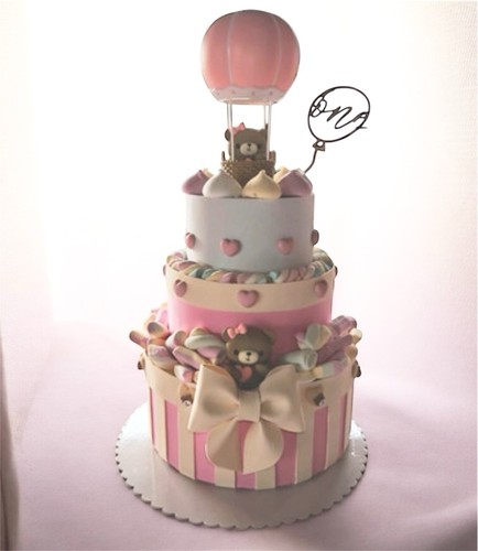 Torta scenografica orsetti - torta,