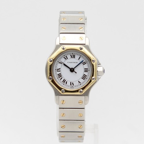 2936 cartier santos octagon - cartier,