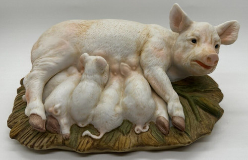 Figurina mamma maiale - mamma, e