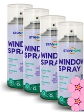 Stanhome  Windows  Spray Pulizia Vetri  E Cristalli 4 Pezzi Pacco Scorta
