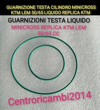 GUARNIZIONI CILINDRO PER MINICROSS KTM LEM 65CC LIQUIDO REPLICA KTM LEM OR TESTA