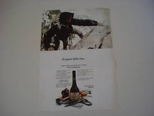 advertising Pubblicità 1969 BRANDY CAVALLINO ROSSO