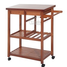 HOMCOM Carrello da Cucina con