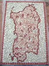 Rosone Sardegna, mosaico in