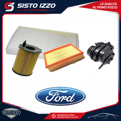 Kit filtri tagliando ford - kit,