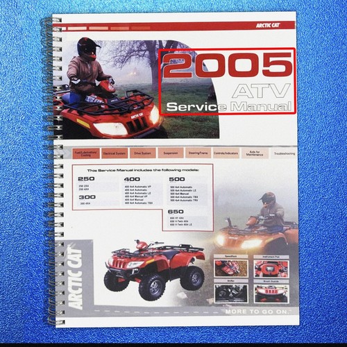 Arctic cat 400 4x4 atv - 400, 2005