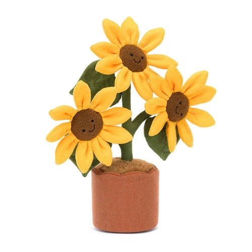 Peluche naturale girasole