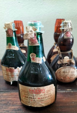 Carpené Malvolti Brandy Grappa  cc 250 Bottigliette Lotto 5 Mignon Rare VINTAGE