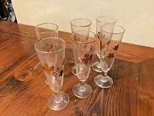 BICCHIERI CALICI ANNI 50 ORO ZECCHINATI