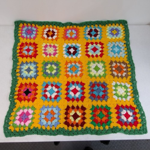 Coperta afgana multicolore